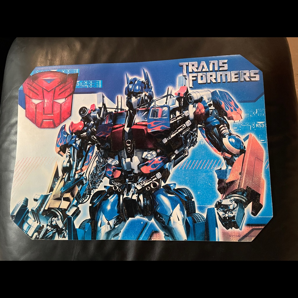 Transformers Placemat